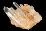 Tangerine Quartz Crystal Cluster - Madagascar #156934-4